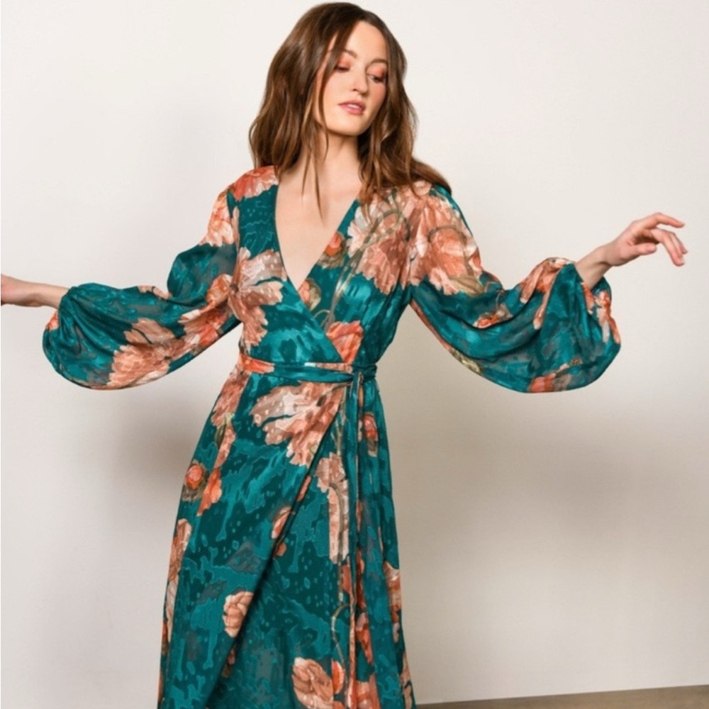 Hutch Anthropologie Brand Wrap Dress
